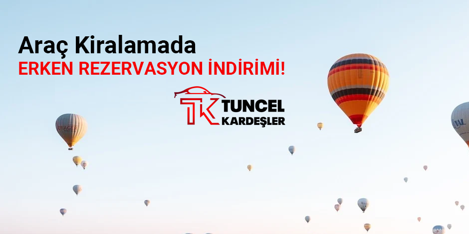 Erken Rezervasyon İndirimi